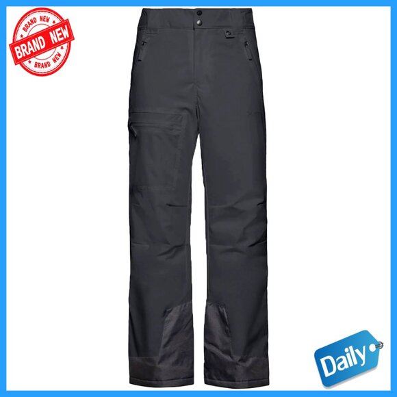 Insulated Ski Pants Waterproof Windproof Relaxed Fit Adjustable Waist Boot